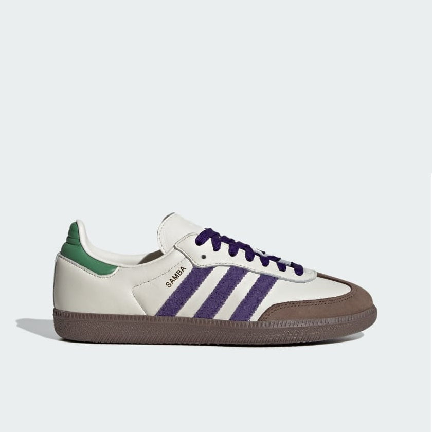 Adidas Samba OG Leather Sneakers Purple - All About Eg