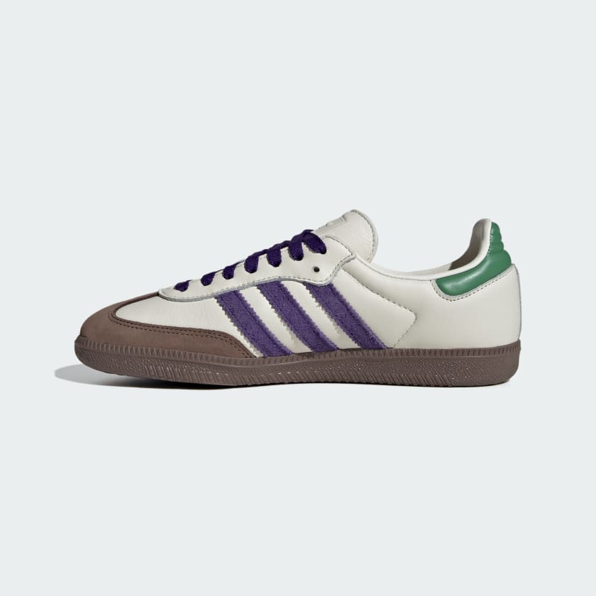 Adidas Samba OG Leather Sneakers Purple - All About Eg