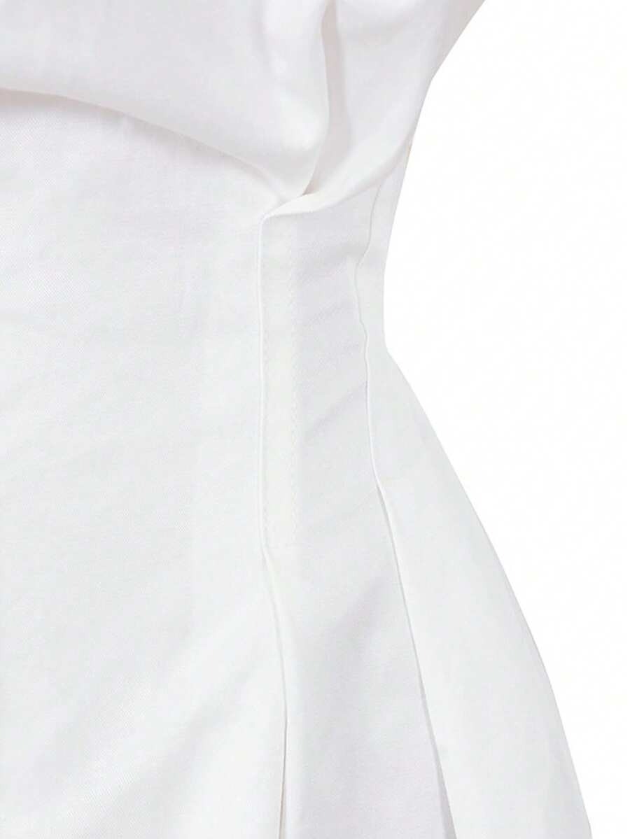 Women's Elegant Fitted-Waist Long-Sleeve Shirt – Chic Autumn Office & Daily Style