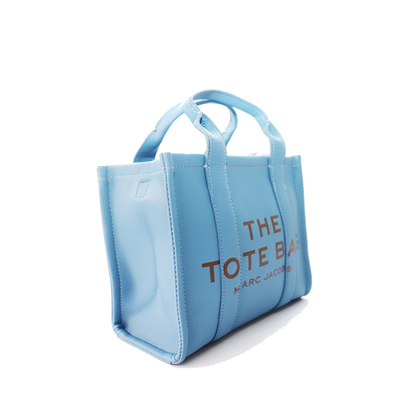 Marc Jacobs Women Light Blue Small Debossed Tote - All About Eg