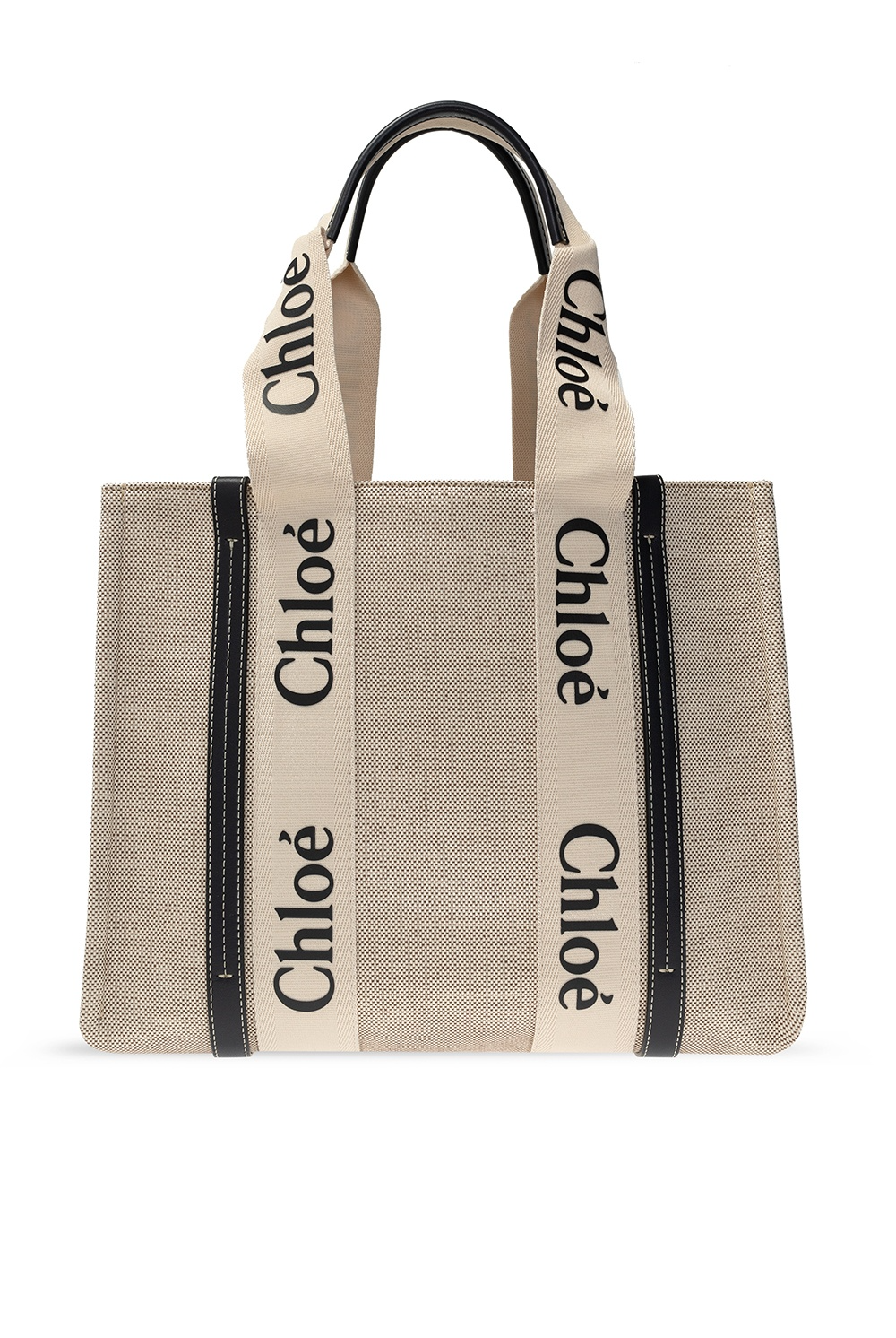 Chloé Beige ‘Woody’ Tote Bag - All About Eg