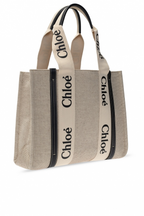 Chloé Beige ‘Woody’ Tote Bag - All About Eg