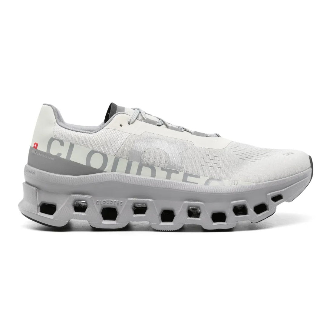 On Running Cloud Monster Gray Ice Alloy