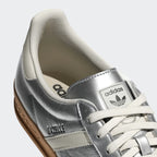 Adidas Gazelle Indoor White Silver Metallic