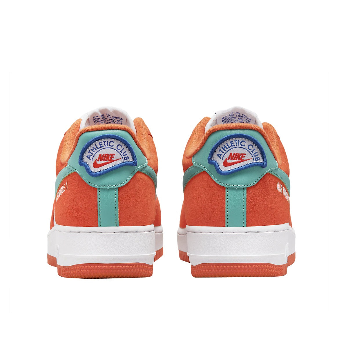 Nike Air Force 1 Low Athletic Club White Orange - All About Eg