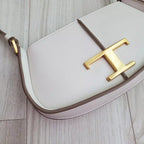 Tod's Micro Deni Lume leather top handle bag White - All About Eg