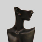 LV blue cube Earring - All About Eg
