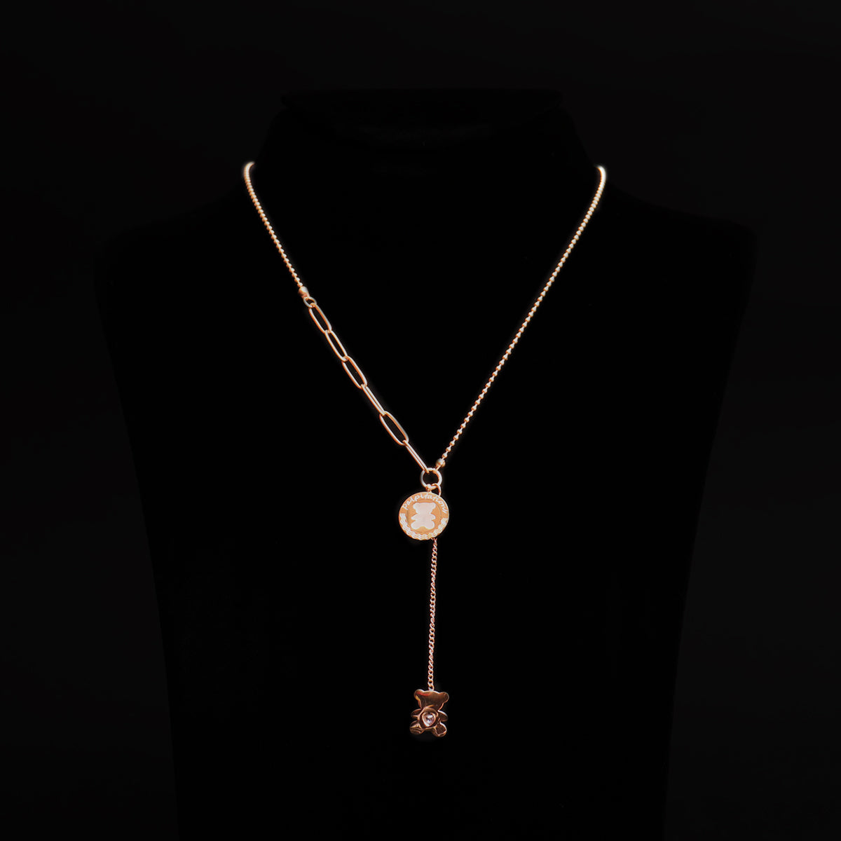 Teddy Bear Necklace - All About Eg