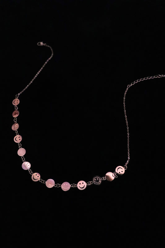 Smile Gold Necklace - All About Eg
