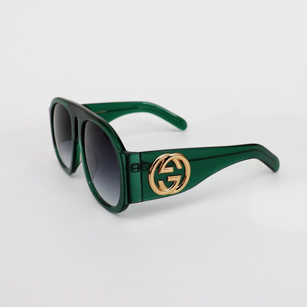 GG0152S GREEN FRAME - All About Eg