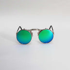 SILVER FRAME MIRROR LENS - All About Eg