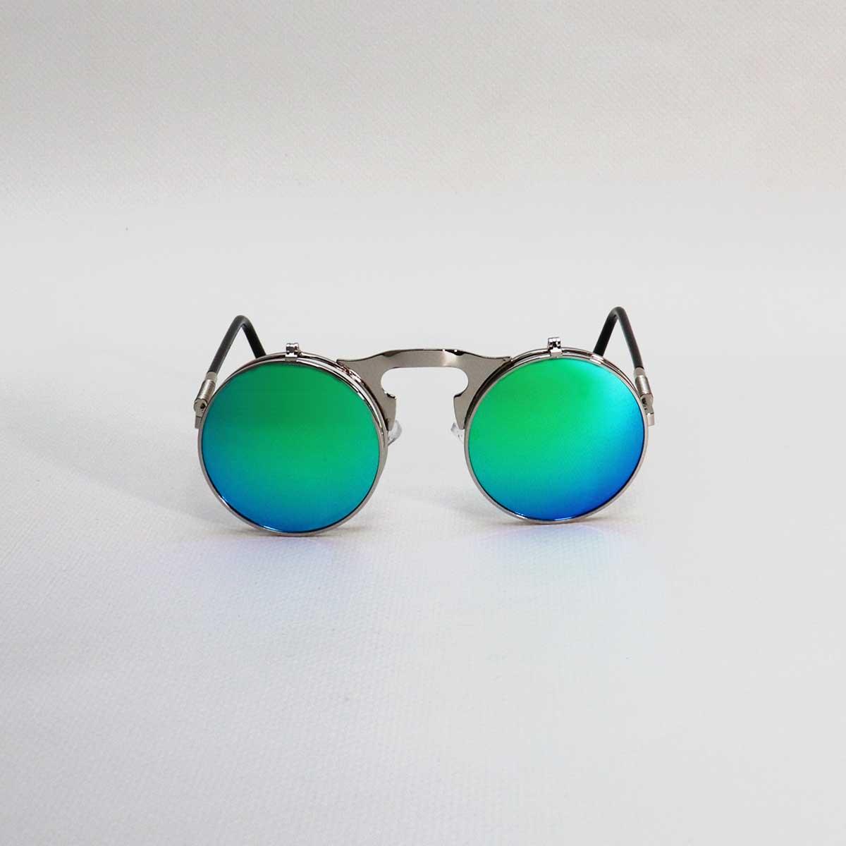 SILVER FRAME MIRROR LENS - All About Eg