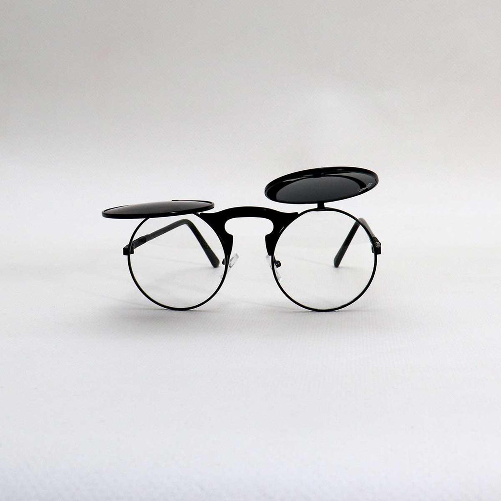 BLACK FRAME BLACK LENS - All About Eg