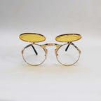 GOLD FRAME YELLOW LENS - All About Eg
