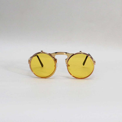 GOLD FRAME YELLOW LENS - All About Eg