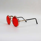 GOLD FRAME RED LENS - All About Eg