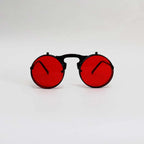 BLACK FRAME RED LENS - All About Eg