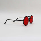 BLACK FRAME RED LENS - All About Eg