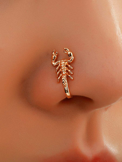 Scorpion Decor Nose Cuff - All About Eg