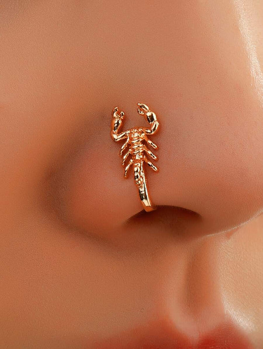 Scorpion Decor Nose Cuff - All About Eg