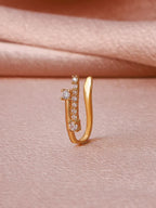 Zircon Decor Nose Cuff - All About Eg
