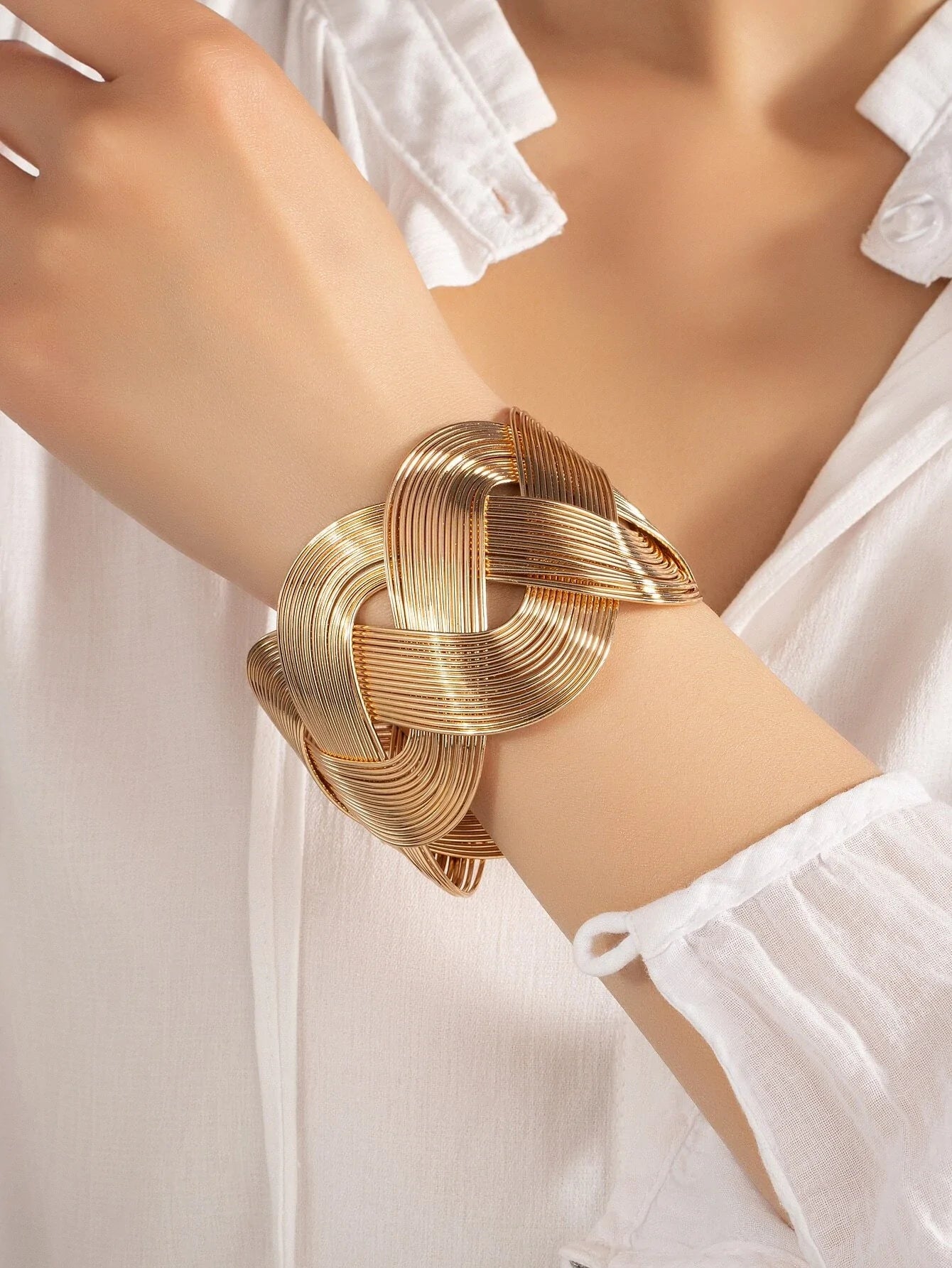 Bohemian open cuff Bracelet - All About Eg