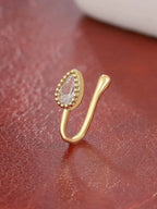Water-drop Decor Nose Ring - All About Eg