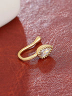 Water-drop Decor Nose Ring - All About Eg