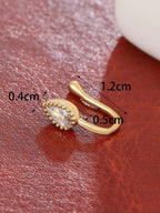 Water-drop Decor Nose Ring - All About Eg