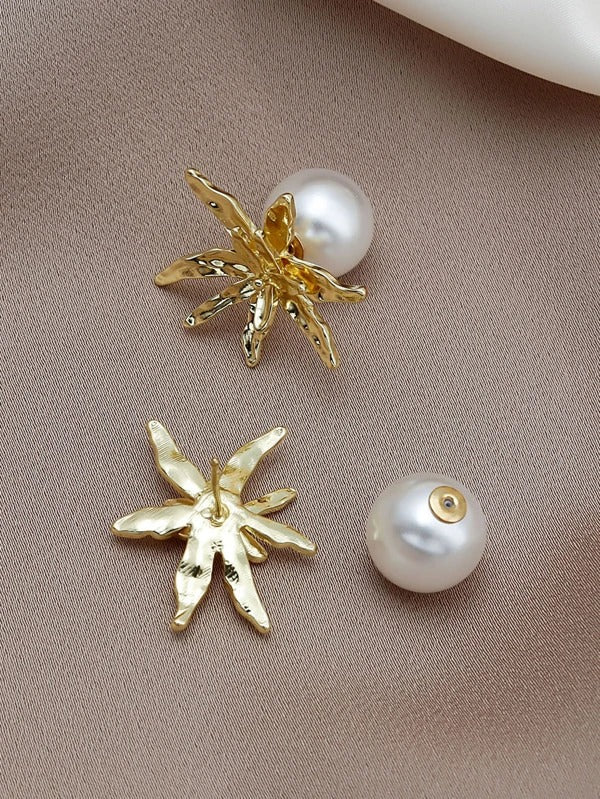 Coral Pearl Earring - All About Eg