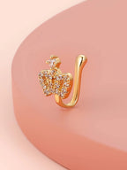 Zircon Crown Nose Ring - All About Eg
