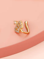 Zircon Crown Nose Ring - All About Eg