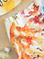 Allover Graphic One Shoulder One Piece Swimsuit - All About Eg