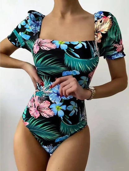 Multi colors bikini one piece - All About Eg
